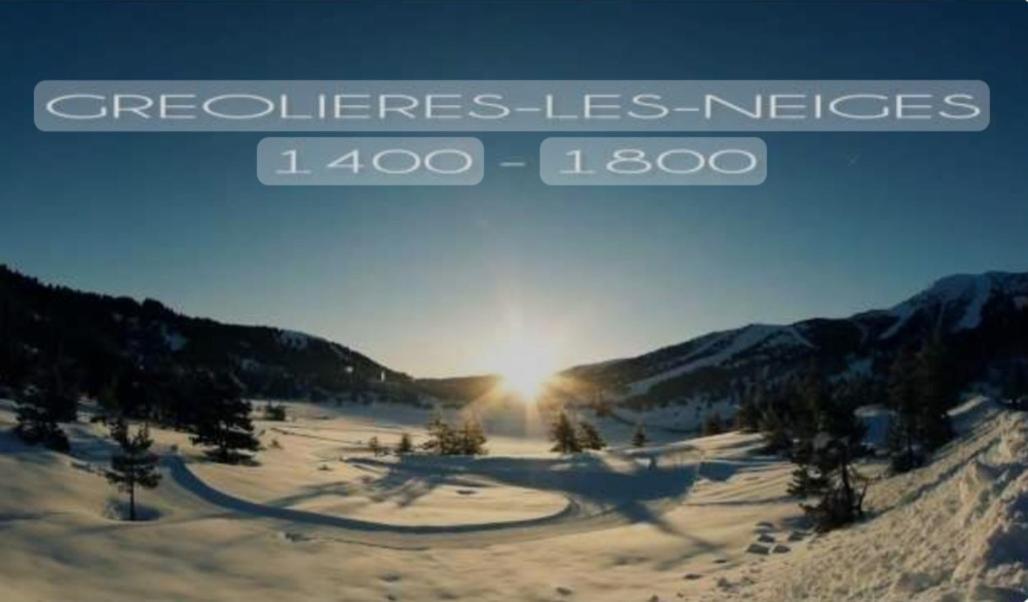 Apartmán Greolieres Les Neiges Exteriér fotografie